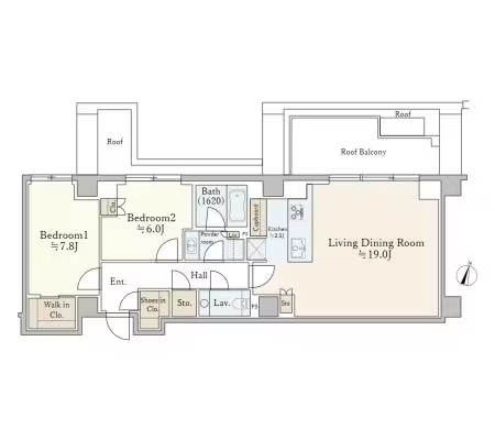 リジェ代々木上原テラス 3階の写真（2枚目）